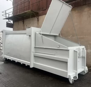 Mobil 20 m3 komprimator - inkast marknivå