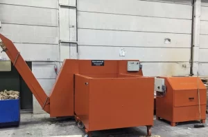 Brikettpress Brikman 900, effektiv komprimering till bl.a wellpapp.