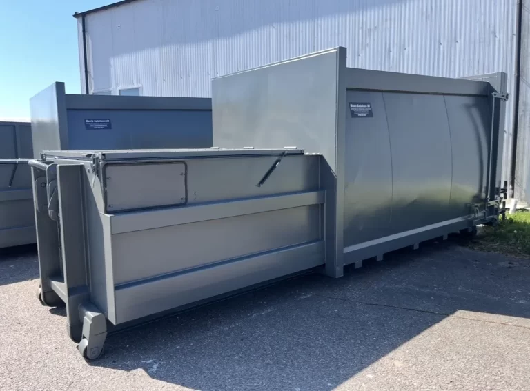 Komprimator för avfallshantering företag